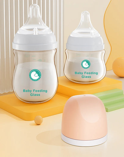 TOP Sale Baby Bottles Newborn Wide-caliber Nursing Glass Bottles Anti-flatulence Milk Feeding Bottles Infant 0-3 Month BPA Free