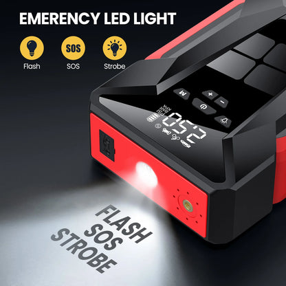 28000mAh Car Jump start Air Cup multi-functional 4in1 Air Compressor Power Bank Car Battery start start Auto type Inflator