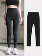 BIVIGAOS Summer Seamless Skin Feel Ultrathin Shark Leggings Women High Waist Tight Leggings Multicolor Sport Fitness Leggings