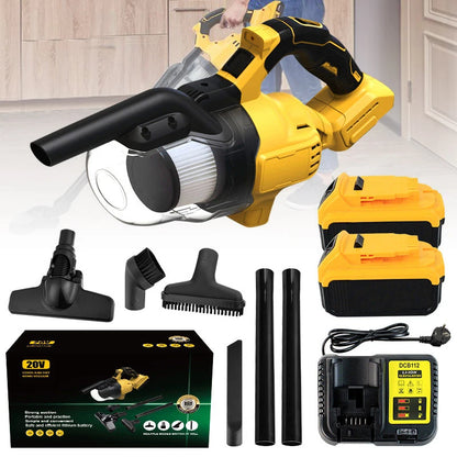 Portable Cordless Vacuum  Handheld Electric Vacuum Cleaner for Floor Carpet Car Fit For DeWalt 20V Battery