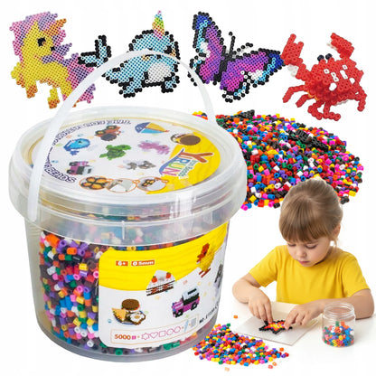 Set Colorful Beads for Ironing PRESS VIEW Patterns 5000 EL