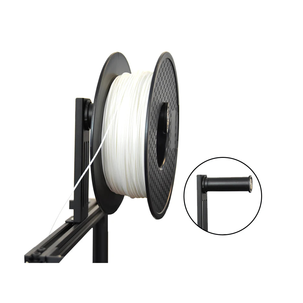 K1 K1C 3D Printer Filament Holder 608ZZ Bearing Reel Holder Ender 3 CR10 Series Ender 3 V3 SE KE Extruder Consumable Rack Roller
