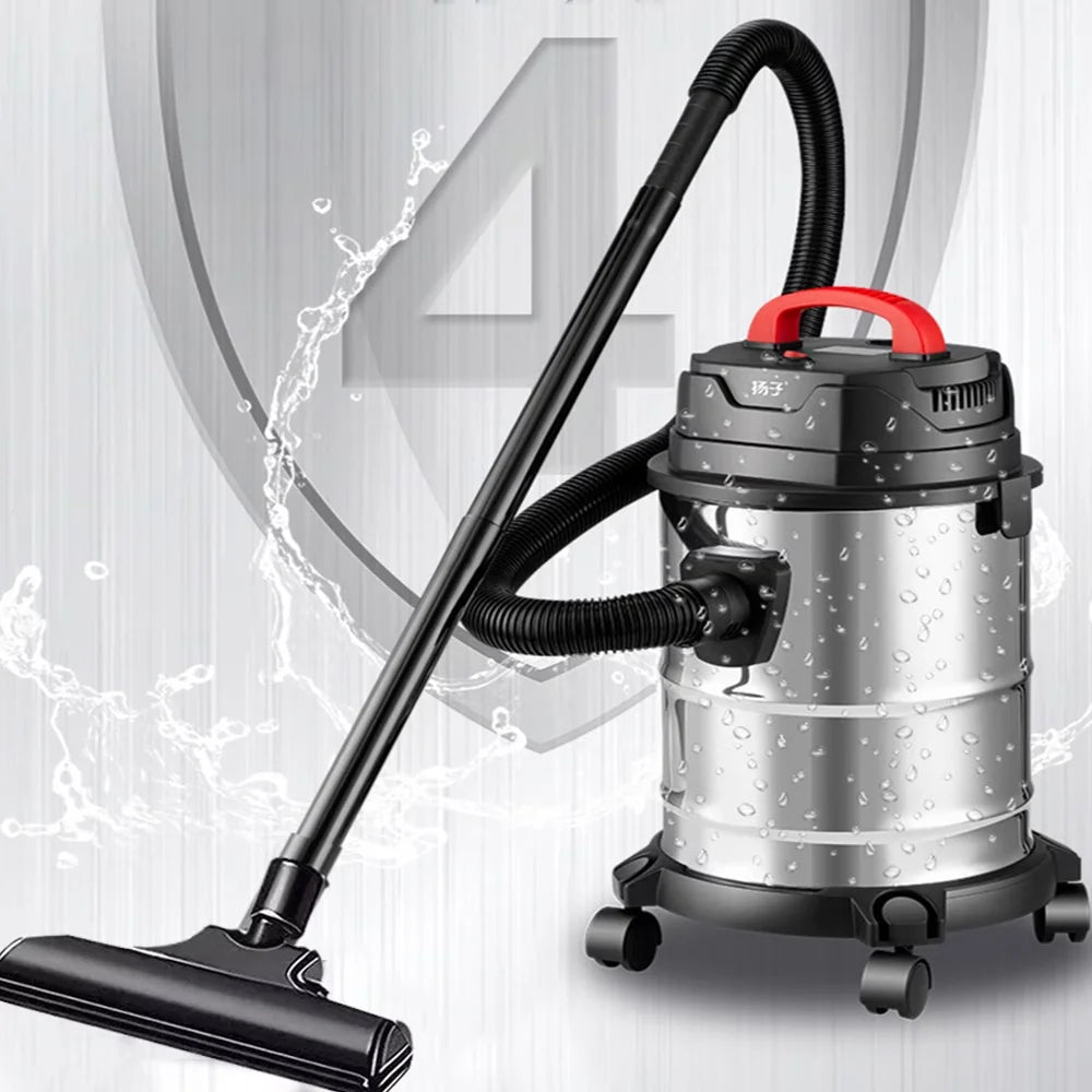 3 in 1 Wet Dry Vacuum Cleaner 20L Capacity Bagless Cylinder Vacuum with Blower Function for Home Workshop Floor Dust Extractor