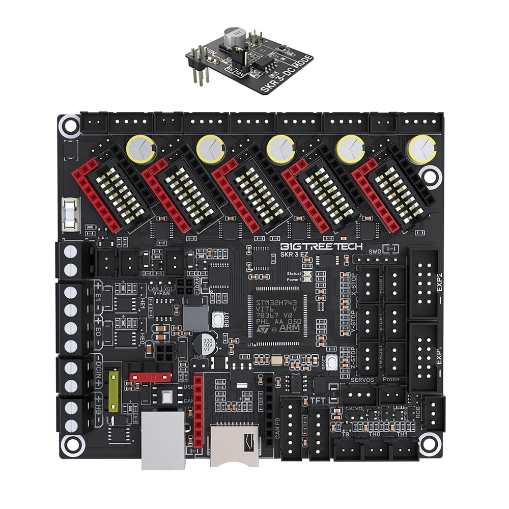 BIGTREETECH BTT SKR 3 EZ 32Bit Motherboard EZ5160 Pro TMC2208 Upgrade SKR2 Control Board For Raspberry Pi Ender3 Ender5 Printer