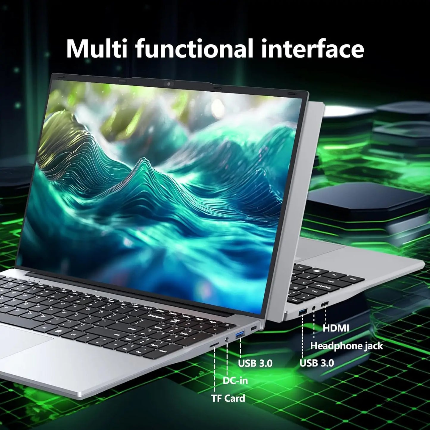 15.6 inch Laptop Computer Intel Core i9-9900 Windows 11 16GB RAM 1TB 2TB SSD Notebook PC Backlight Fingerprint Office Study Gaming Laptops
