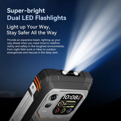 Blackview XPLORE 1 Pro 5G Thermal Imaging Rugged Phone with 6.78" 120Hz Main & 2.01" Secondary Display 20000mAh & 170LM Flashlight