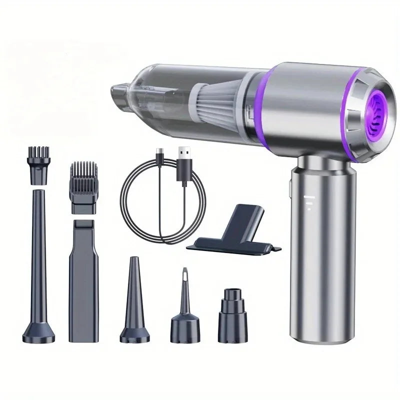30000PA Brushless Vacuum Cleaner Cordless Brushless Motor | Handheld | 4-In-1 | Suitable for Cars, Homes, Offices, and Camping