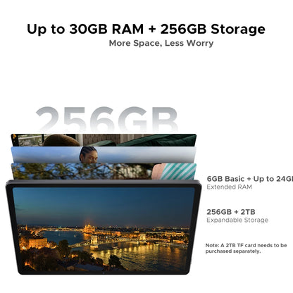 Global Version DOOGEE U11 Pro Android 16 Tablet 30GB(6+24) 256GB 11" HD 90Hz Display 8580mAh Battery Unisoc T7200 Widevine L1
