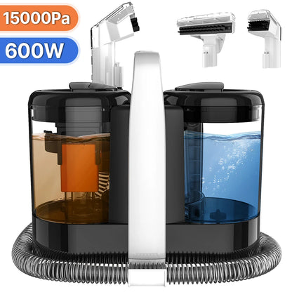Spot Cleaner 750W 11/15KPa Handheld Carpet Cleaner for Sofa Curtain Spray Suction Integrated Machine Household Clean Machine