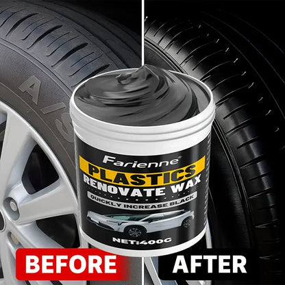 Car Plastic Parts Repair Agent - Multi-Purpose Wax Paste for Dashboard, Sofa Seats, Tires and Scratches, Scratch Repair