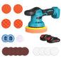 DWiusty 21V Wireless Electric Vehicle Polishing Machine Waxing Polishing Tools Automatic Waxing Machine 6-Speed Glazing Machine