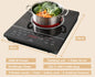 NOXTON White/Black Induction Hob Plug in, (UK:2800W/EU:3500W) 4 Zones with 1 Grill Zone, 60CM Touch, Safety Lock,Ceramic Glass