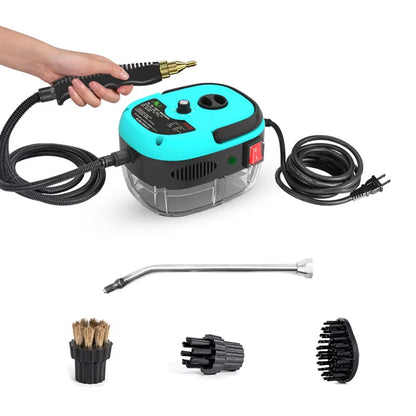 2500W High Temperature and Pressure Handheld Steam Cleaners Air Conditioner dog Hood Car Steam Clean V EU Plug