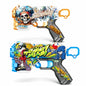 Foam Dart Launcher with Urban Graffiti Design - Save by Buying More, Manual Toy Gun for Kids, Outdoor Action Game