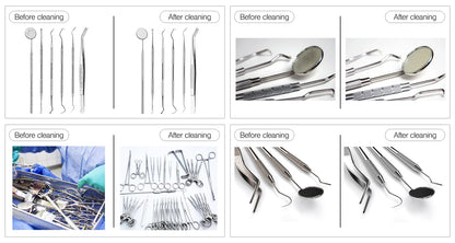 Ultrasonic Cleaner Glass Jewelry Watch Tools 1L 40KHz Ultrasonic Cleaning Machine 60W 120W Ultrasound Bath Degas Semiwave