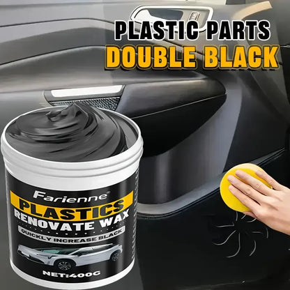 Car Plastic Parts Repair Agent - Multi-Purpose Wax Paste for Dashboard, Sofa Seats, Tires and Scratches, Scratch Repair