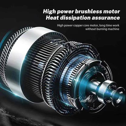 1000W 125MM Brushless Electric Angle Grinder 3 Speeds Grinder Cutting Machine Woodworking Power Tool For Makita 18V Battery