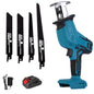 100mm Cordless Electric Reciprocating Saw 3000rpm Variable Speed Metal Wood Cutting Tool Electric Saw For Makita 18V Battery