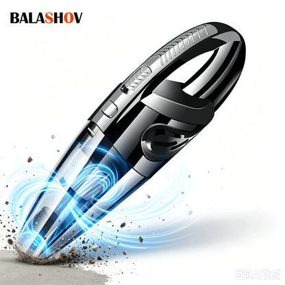Handheld Vacuum Cordless Powerful Cyclone Suction Portable Rechargeable Vacuum Cleaner 6053 Quick Charge for  Home Pet Hair
