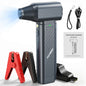 POPDEER 5000A 65W Jump Starter with Turbo Fan, LED Light & Power Bank, All Gas/8.0L Diesel