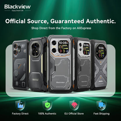 Blackview XPLORE 1 Pro 5G Thermal Imaging Rugged Phone with 6.78" 120Hz Main & 2.01" Secondary Display 20000mAh & 170LM Flashlight