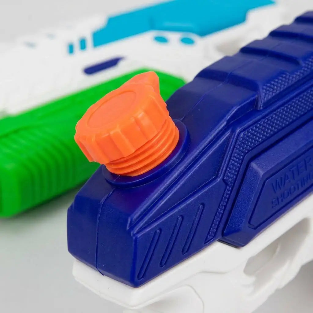 Pack of 2 - 33cm High Pressure Water Gun, Pumping Water Launcher for Children and Adults, Long Range Summer Toy for Beach and Pool, Water Battle Gift