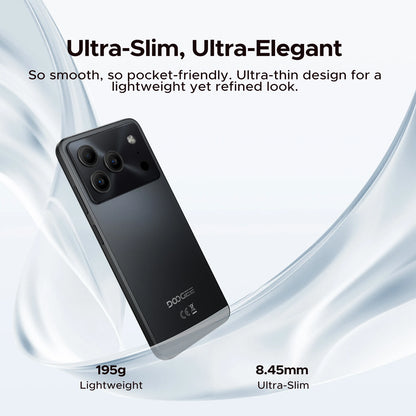 DOOGEE Note56 Pro Smartphone 32GB+128GB Android 16 6150mAh Battery 6.56'' 90Hz Screen 13MP+8MP Widevine L1 NFC Cell Phone