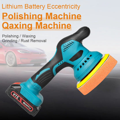 DWiusty 21V Wireless Electric Vehicle Polishing Machine Waxing Polishing Tools Automatic Waxing Machine 6-Speed Glazing Machine