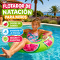 Swimming Float with Fruit Design, 3 Models Available, Sturdy Handles, Non-Toxic and Tear-Resistant Pvc, Ideal for Pool, Beach and Summer, Fun and Safe for Children and Teenagers