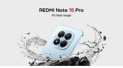 Xiaomi REDMI Note 15 Pro Global version 4G Smartphone, battery-mAh, screen-Amole-inch, processor MTK Helio G200-Ultra, camera MP