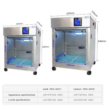 Commercial furniture, pet drying box (suitable for both cats and dogs), pet dryer/high-velocity dryer