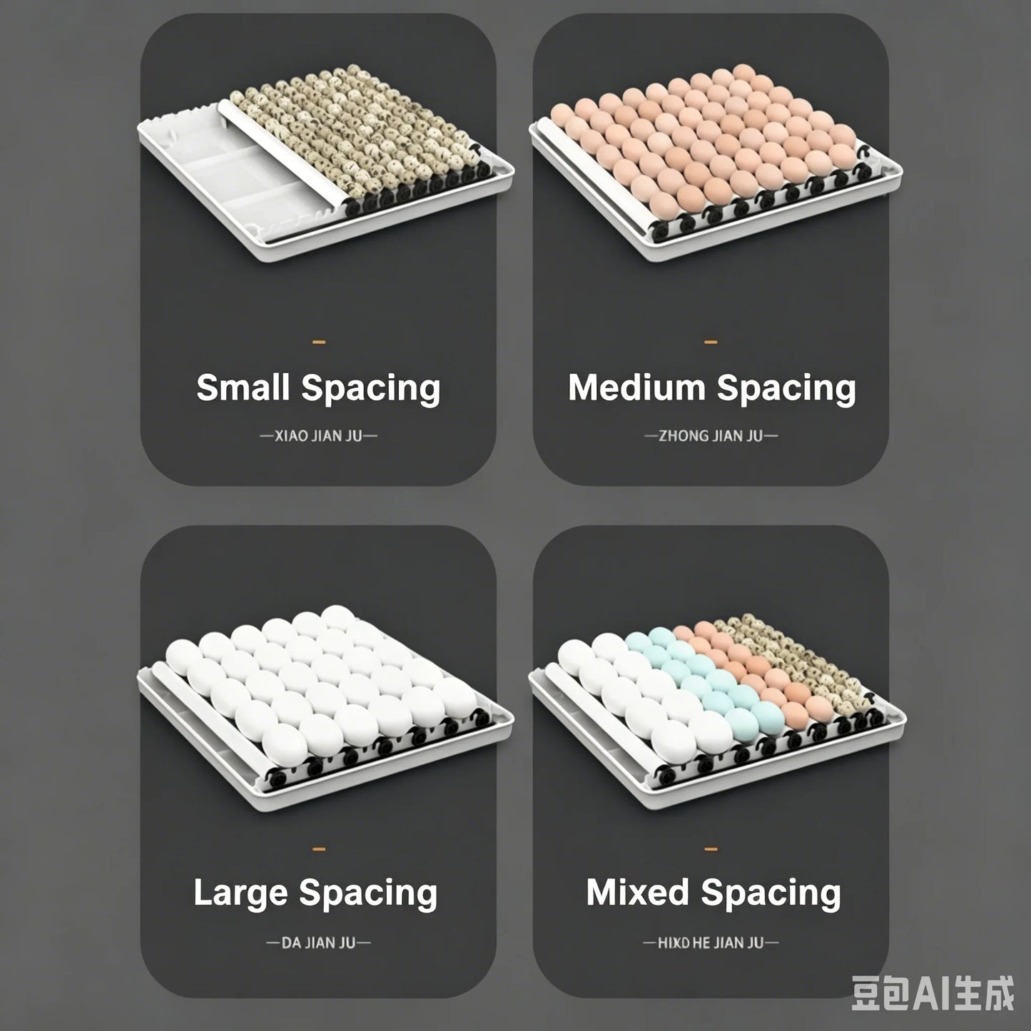 220V Mini Digital Egg Incubator with Auto Egg Turning, Low Noise Fan & Heat Insulation Cover for Chicken Duck Quail Pigeon Bird Eggs, Farm & Educational Hatching Machine
