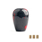 JDM Style Racing Forged Fiber Gear Shift Knob Cylindrical And Spherical Shift Knob For Most Car Decorations Accessories