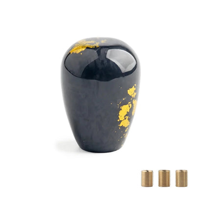 JDM Style Racing Forged Fiber Gear Shift Knob Cylindrical And Spherical Shift Knob For Most Car Decorations Accessories