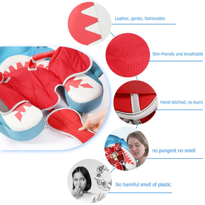 Mambobaby Float Safe Solid Core Comfort Skin-friendly Design with Canopy Baby Swimming Ring Toddler Pool Float Infant Water Ring
