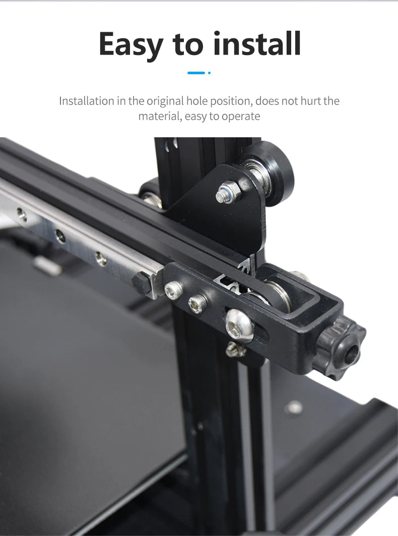 Synchronous Belt Tensioner 2020 X Axis V-Slot Profile 4040 Y Axis Belt Stretch Straighten Tensioner For Ender 3/V2/Pro/CR-10/10S
