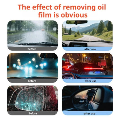 Handheld Glass Emulsion Oil Film Remover Car Windshield Cleaner For Front/Side/Rear Windows Rearview Mirror Auto Glass Cleaning