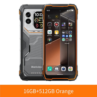 Blackview XPLORE 1 Pro 5G Thermal Imaging Rugged Phone with 6.78" 120Hz Main & 2.01" Secondary Display 20000mAh & 170LM Flashlight