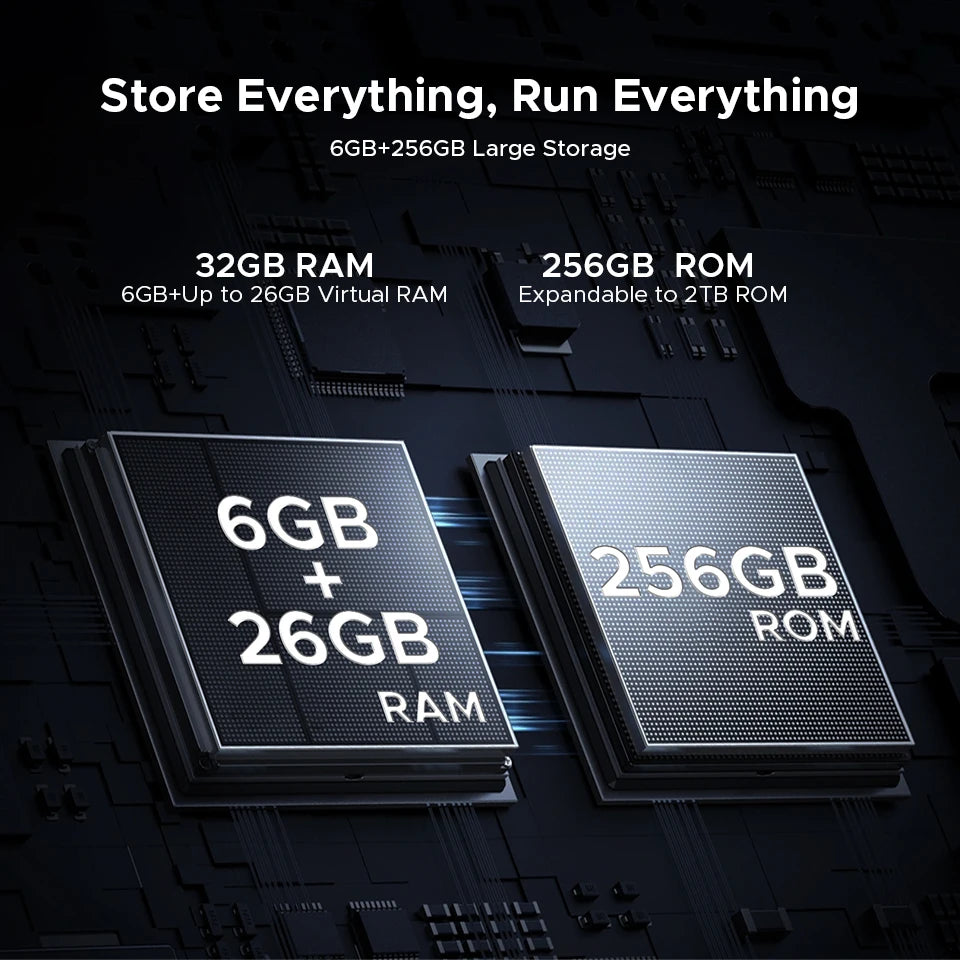 DOOGEE Tab G6 Max Tablet Android 16 32GB+256GGB 13.4'' 90Hz Display 11000mAh Battery 7.7mm Ultra-thin UNISOC T7280 Widevine L1