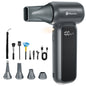 Foursun TF100 Turbo Fan 150000RPM Electric Air Duster Air Blower 4-Gear Brushless Motor for Car/PC/Home/Pet/Outdoor Cleaning