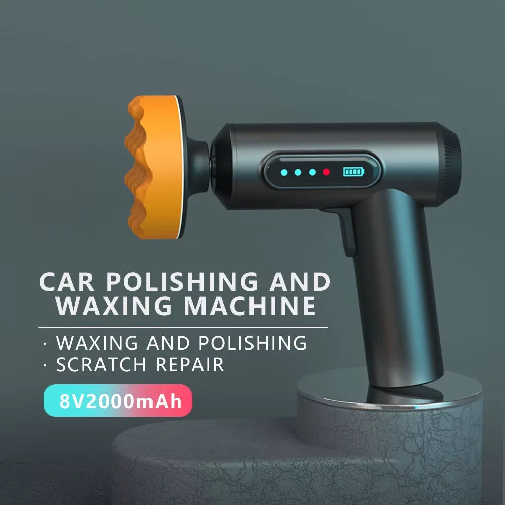Cordless Electric Car Polisher Light Weight and Ergonomic Design for Car Polishing and Detailing Buffing Machine