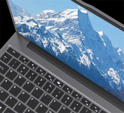 FUCHU 2026 Portable 15.6 Inch Fingerprint Unlock Backlit Keyboard Laptop Computers 16GB DDR3 RAM 512GB 1TB 2TB SSD Intel i3-6006U Notebook Windows 11 Pro Office Study Game PC Laptop