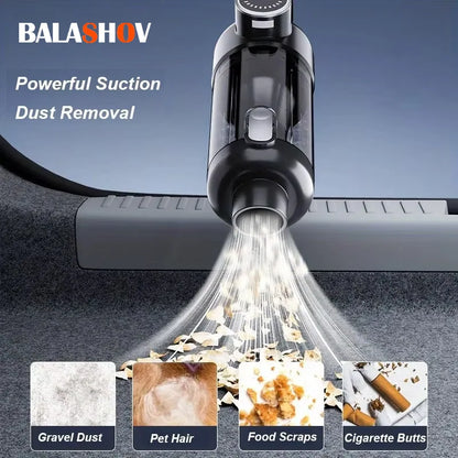 Handheld Wireless Vacuum Cleaner Strong Suction Mini Car and Home 18000Pa LED Screen Display Vacuum Cleaner One-Key Car Home Office Pet