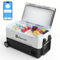 Foursun 21L/25L/35L/45L/55L Portable Compressor Car Fridge Freezer with Bluetooth App Control, for Camping, Travel, Home, DC 12V/24V & AC 100-240V