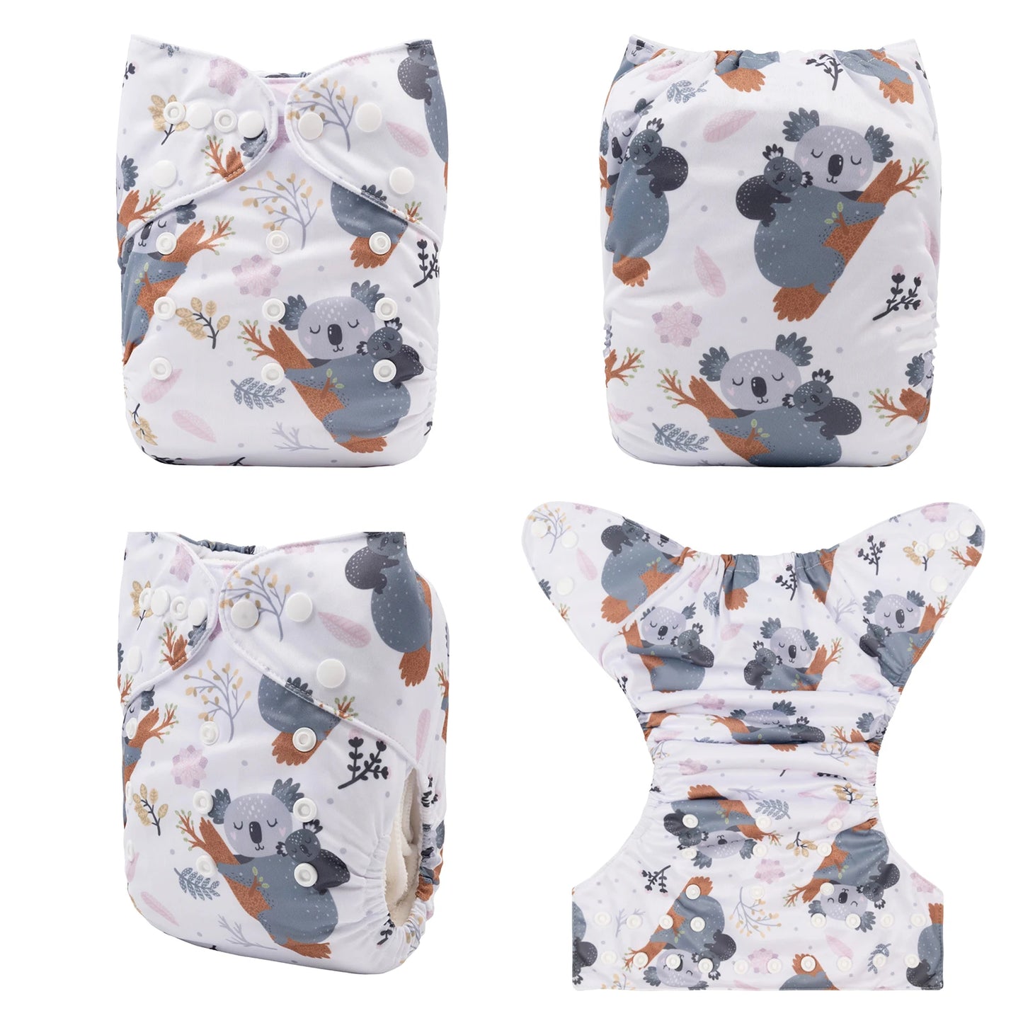 U Pick ALVABABY Digital Position Cloth Diapers Baby Reusable Modern Cloth Nappy for Baby with 1pc Microfiber Insert