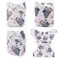 U Pick ALVABABY Digital Position Cloth Diapers Baby Reusable Modern Cloth Nappy for Baby with 1pc Microfiber Insert