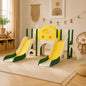 Children's Double-Slide Playground, Including Castle, Slides, Climbing Frames, Tunnels and Telescopes, Indoor Toddler Play Facilities
