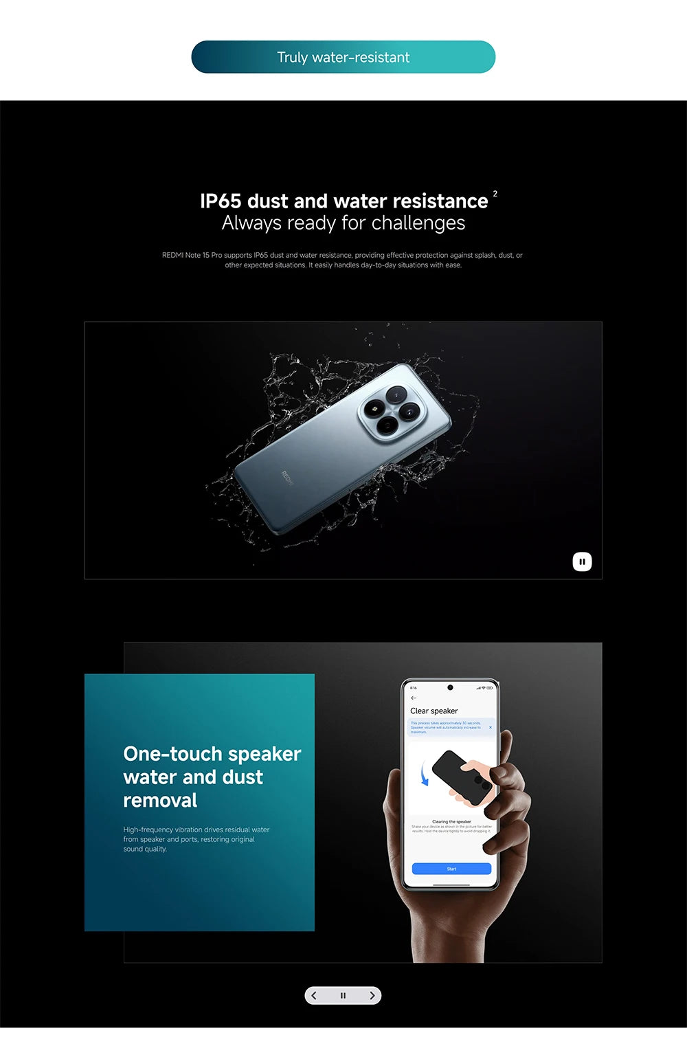 Xiaomi REDMI Note 15 Pro Global version 4G Smartphone, battery-mAh, screen-Amole-inch, processor MTK Helio G200-Ultra, camera MP