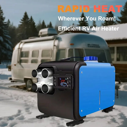 EAFC Car Heater Air Diesel Heate 12V 24V 220V Air Parking Heater Warmer Wireless LCD Remote Control Engine Preheater