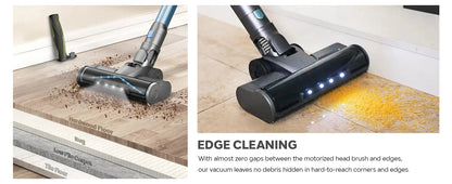 Inse S9X cordless vacuum cleaner, 55KPa, 1 L dust cup, light display battery, for animal hair, Carpet